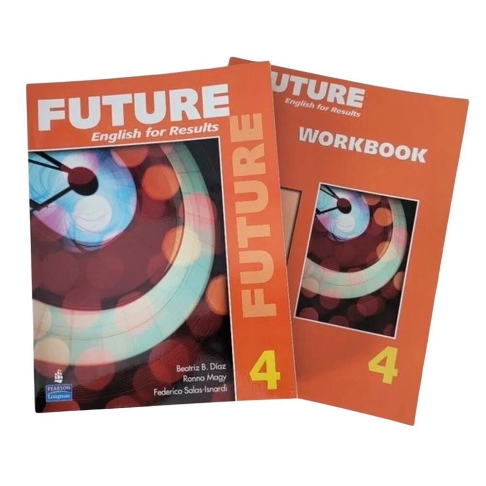 Future English for Results 4 Student Book Workbook CD Pearson Longman Set NEW